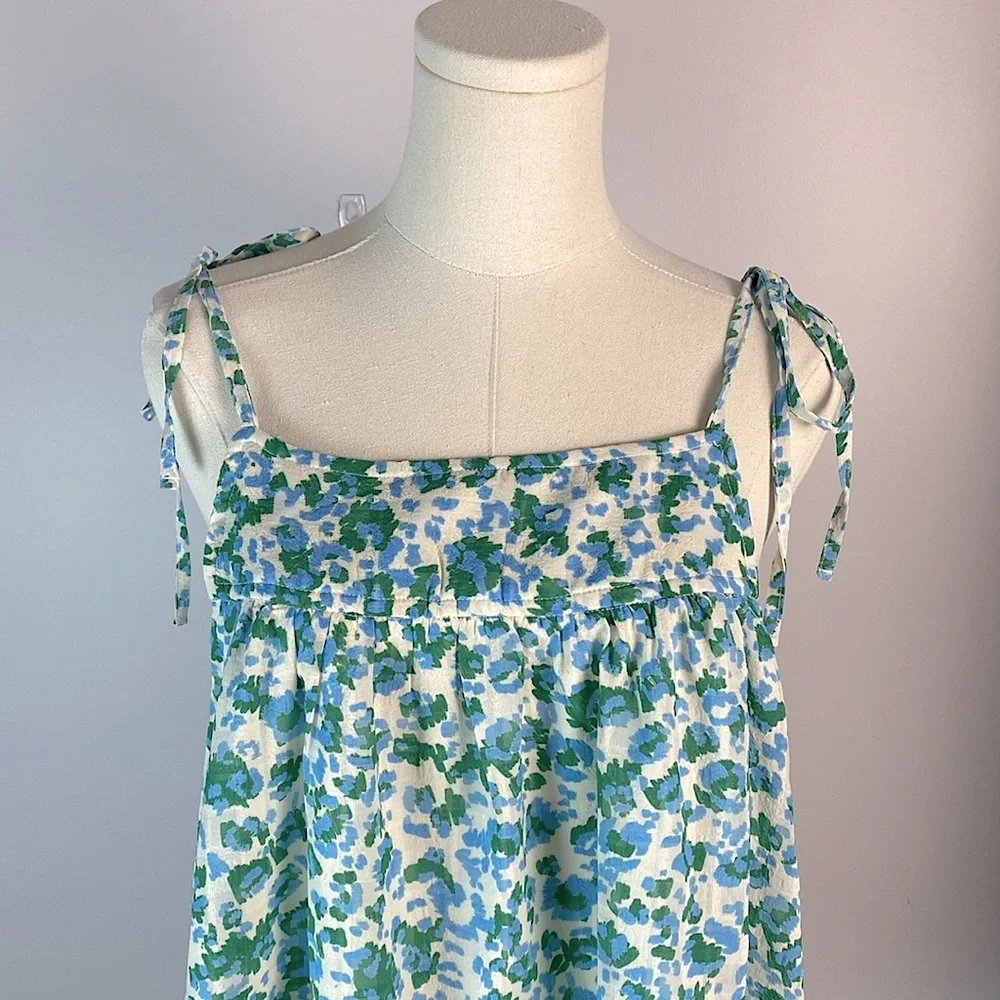 Entro It's A New Beginning Green Leopard Tank - Picture 3 of 15
